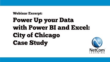 2017 12 28 Webinar Excerpt - Power Up your Data with Power BI and Excel: City of Chicago Case Study