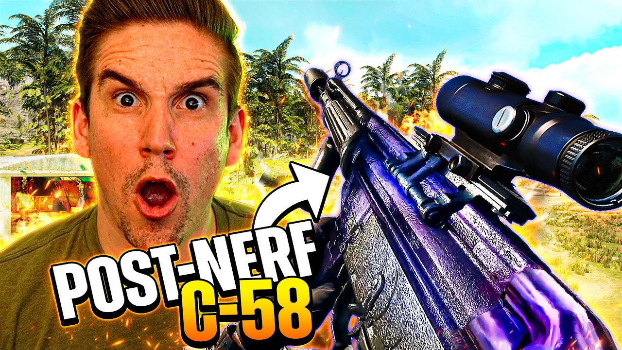 Warzone LIED to you... The C58 is STILL META!! Post Nerf C58 Loadout!