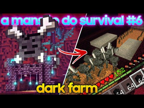 Minecraft PE - a mansão do SURVIVAL #6