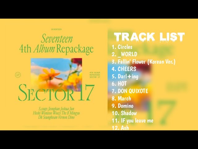 FULL ALBUM] S E V E N T E E N(세븐틴)- S E C T O R 17 - YouTube