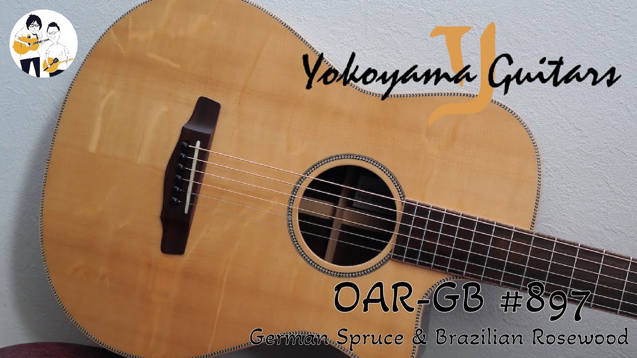 楽器 yokoyamaguitars OAR-GB#897 Yokoyama Guitars OAR-GB #897 / German Spruce & Brazilian Rosewood