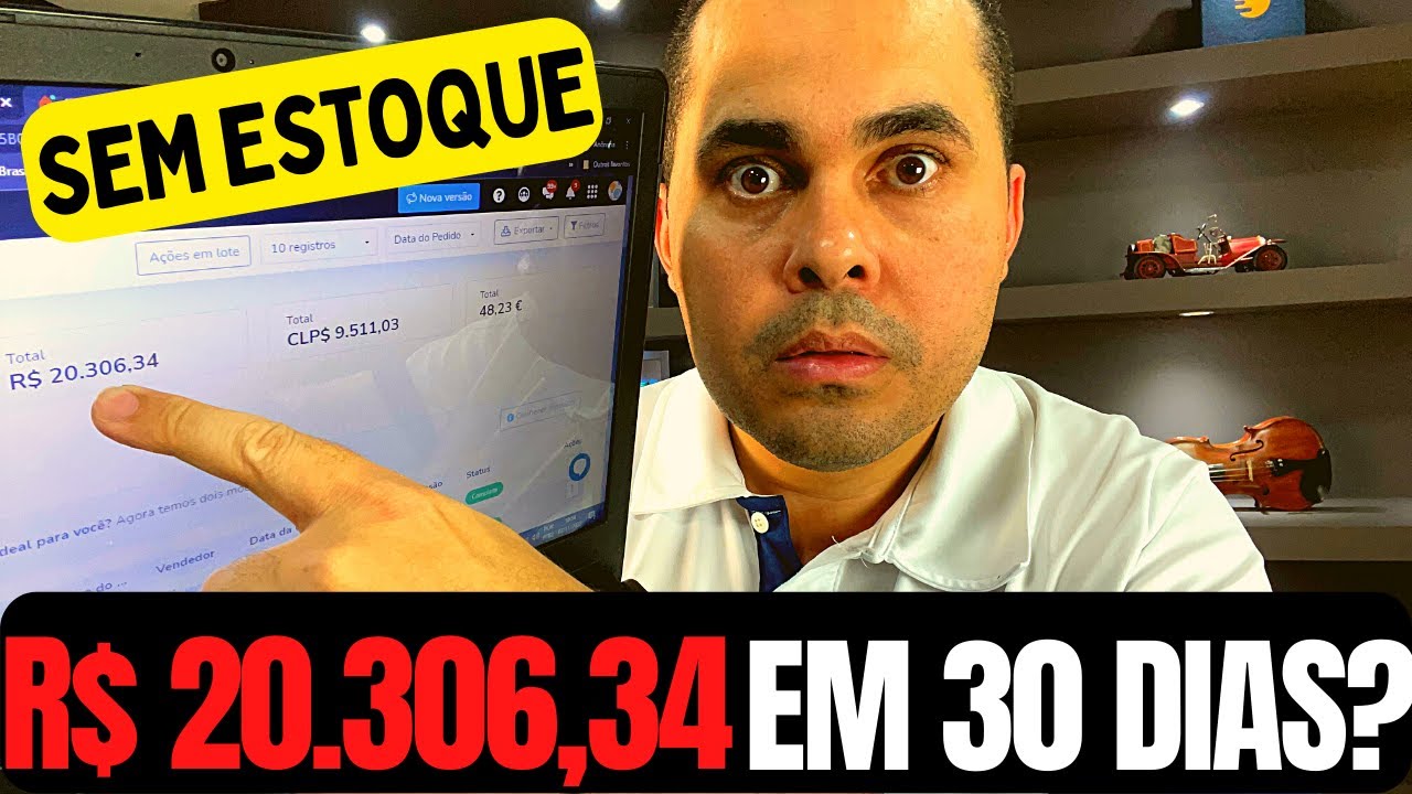 Como ganhar R$ 20.306,34 sem ter estoque e sem vender no Mercado Livre! DropShipping Nacional ou PLR