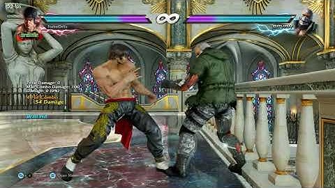 Law Ws4 dss samples close wall combos  tekken 7