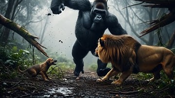 Epic Battle PART 2 (TRAILER): Kong vs The Serpent King 🦍🐍🐶 | Kong movie | Bigfoot movie