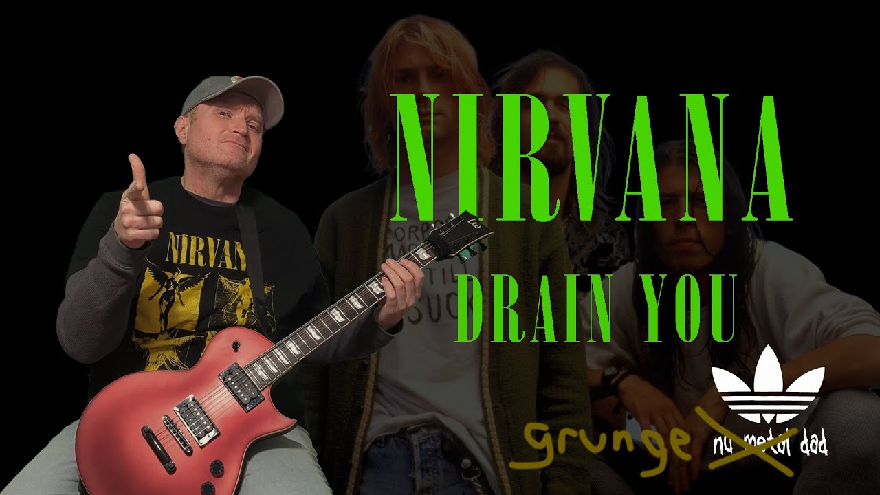 Nirvana - Drain You Guitar Cover - Because I Like You - YouTube