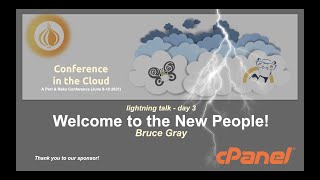 Welcome to the New People - Bruce Gray (lightning talk)