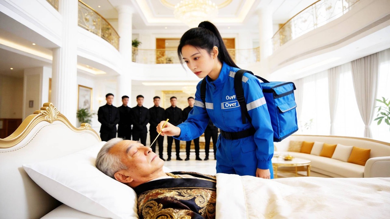 送外賣的女孩一針救活將死的老人，誰料他竟是世界首富，女孩從此逆襲！#短劇 #短劇全集 #drama #逆襲 #情感 #都市