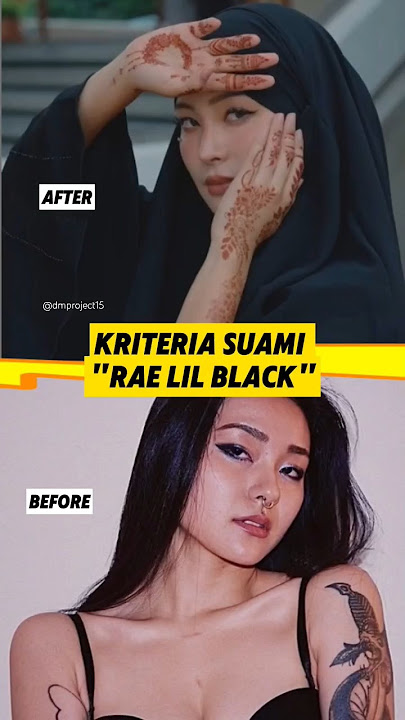 🔥RAE LIL BLACK🔥 Mualaf!! ini kriteria suami yang diinginkan. #podcast #trending #shorts #shortvideo
