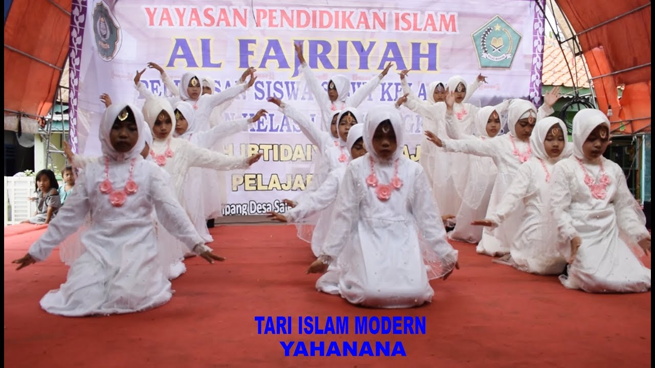 TARI ISLAM MODERN TERBARU ( TARI SHOLAWAT YAHANANA )
