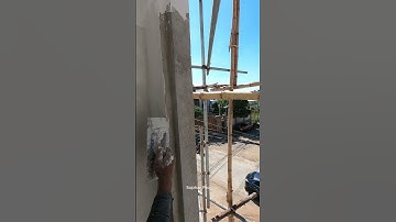 Daily Skim Coating Works #shorts #plaster #skimcoat #construction #satisfying