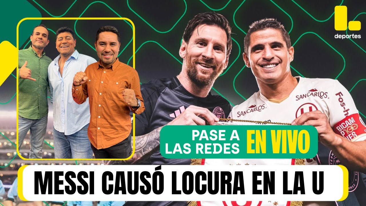 MESSI CAUSÓ LOCURA EN EL MONUMENTAL | UNIVERSITARIO SE ENFRENTÓ A INTER ...