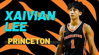 Xaivian Lee Princeton Tigers 2023 -2024 Highlights | One of the top Sophomores in the Nation