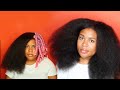 HOW TO: EASY BLOW OUT on THICK Natural Hair | BLOW DRY Type 4  hair (NO HEAT DAMAGE)