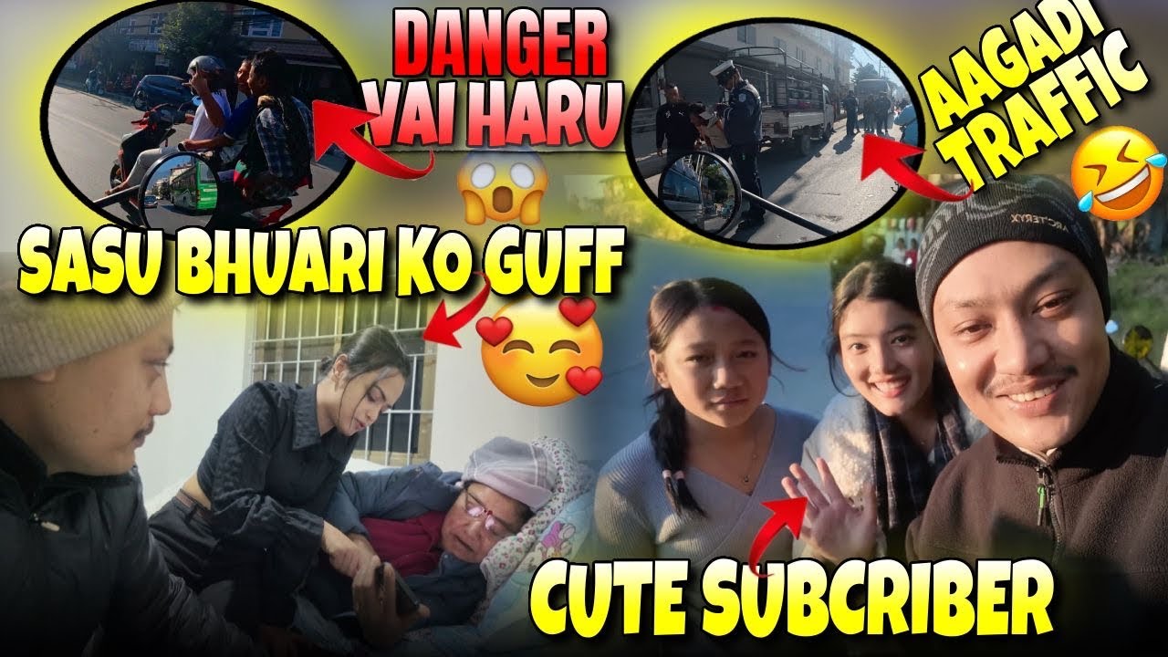 FT new Cute Subscribe || Vai haru Vs Traffic police || MRB Vlog ||