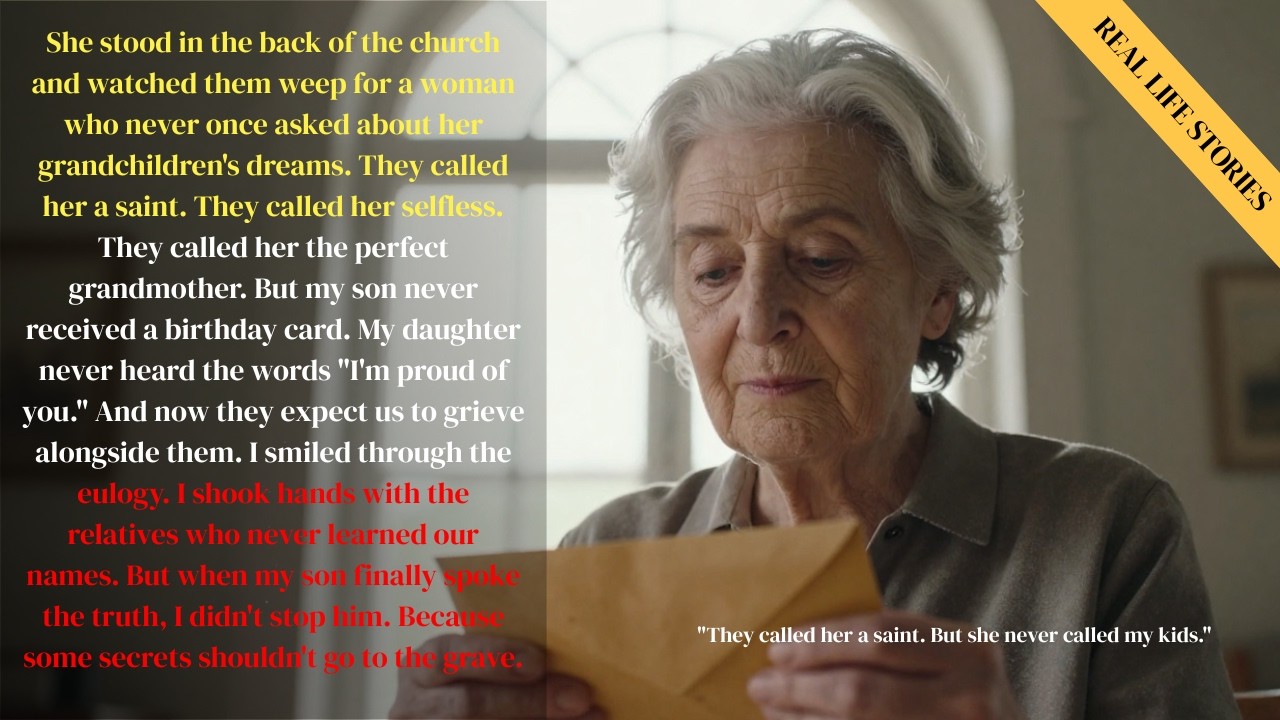 At the Funeral, They Acted Like the Perfect Grandparents