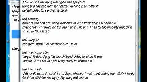 NAnt building - Simple NAnt building