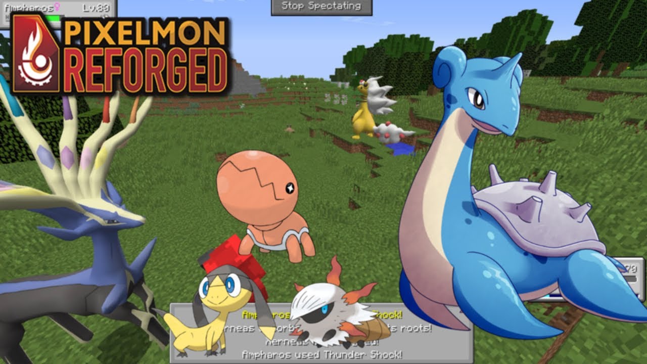 Pixelmon Mega Ampharos is Too Stronk Ep. 13 YouTube