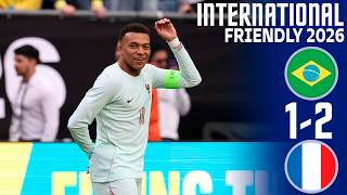 Brazil France | 1-2 | Summary | 2026 World Cup Qualifiers | Brazil France