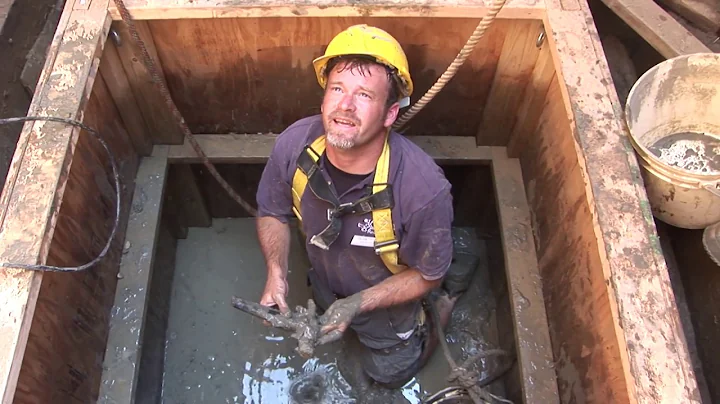 The Discovery of Lord De La Warr's Halberd in a Well