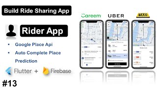 Rider App ► Google Places Api & Auto-Complete Searched Places | Ride Sharing App 2021 | Urdu - Hindi screenshot 3