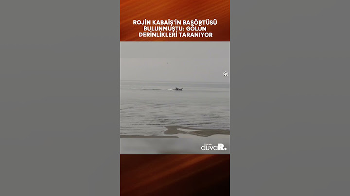 Van'da kaybolan Rojin Kabaiş'i arama çalışmaları 18'inci günde: Gölün derinlikleri taranıyor #shorts