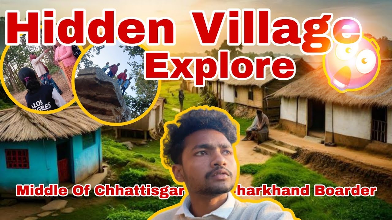Hidden Village  Chattisgarh Aur Jharkhand Boarder Ke Bech Mae... 😱😱😱