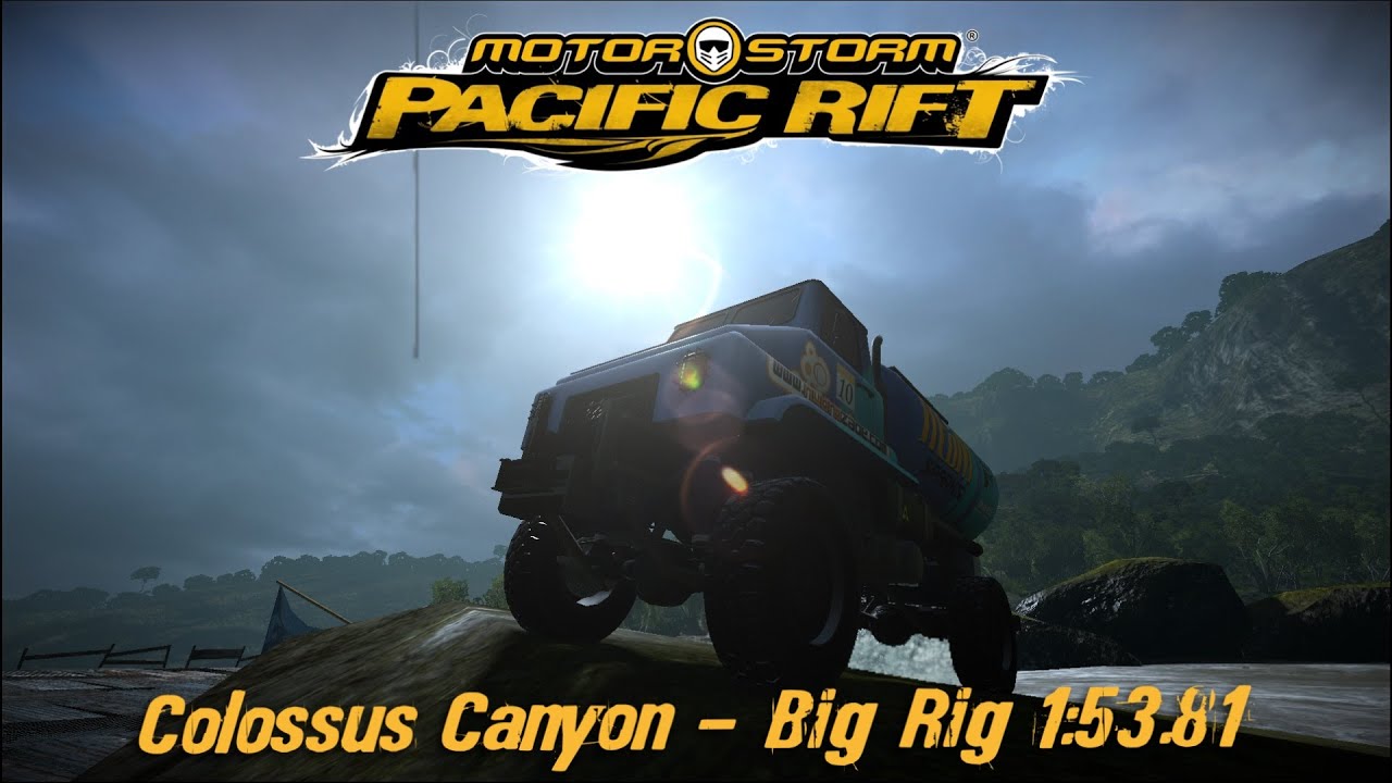 MotorStorm Pacific Rift Colossus Canyon Big Rig in 153.81 [RPCS3
