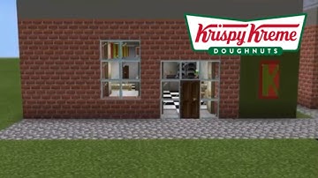 Krispy Kreme Construction Timelapse - (Minecraft Construction)