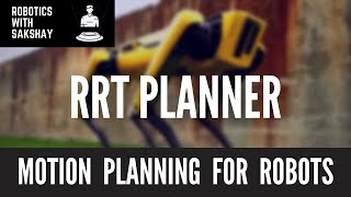 RRT Planner | Spot Robot | Motion Planning for Robots