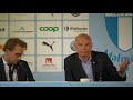 Presskonferens efter MFF – Ballymena United FC