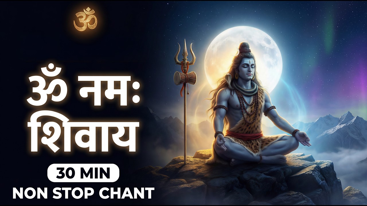 Om Namah Shivaya (ॐ नमः शिवाय) | Shiva Mantra Chanting | Meditation • Peace • Positive Energy