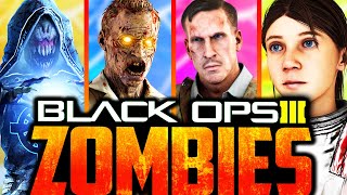 ALL BO3 ZOMBIES CHRONICLES EASTER EGGS!! (SPEEDRUN!) [Call of Duty: Black Ops 1 Zombies]