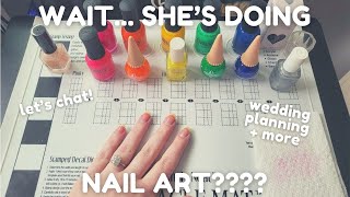 Actually Doing Nail Art For Once! Keep Me Company While I Try Really Hard