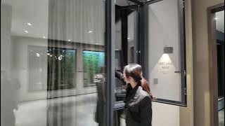 WJDH Aluminum outward-opening window