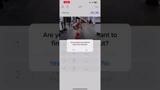 Demo of the Fitness app screenshot 5