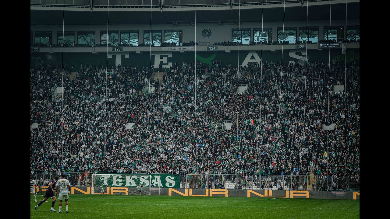 Bursasporumuz - Hopaspor Tribün Görüntüleri | 4K