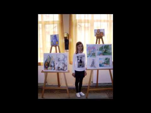 სსიპ ქალაქ ქუთაისის № 11 საჯარო სკოლის მოსწავლის ეკა მანიას ნახატების გამოფენა