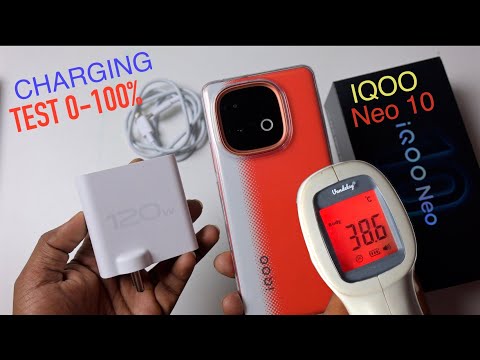 Iqoo Neo 10 Charging Test 0-100% With 120 Watt Fast Charger