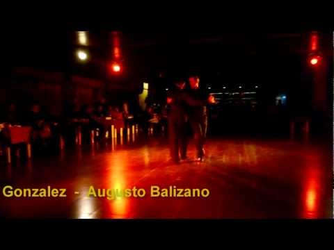 Claudio Gonzalez y Augusto Balizano en la Milonga Solidaria.m2t