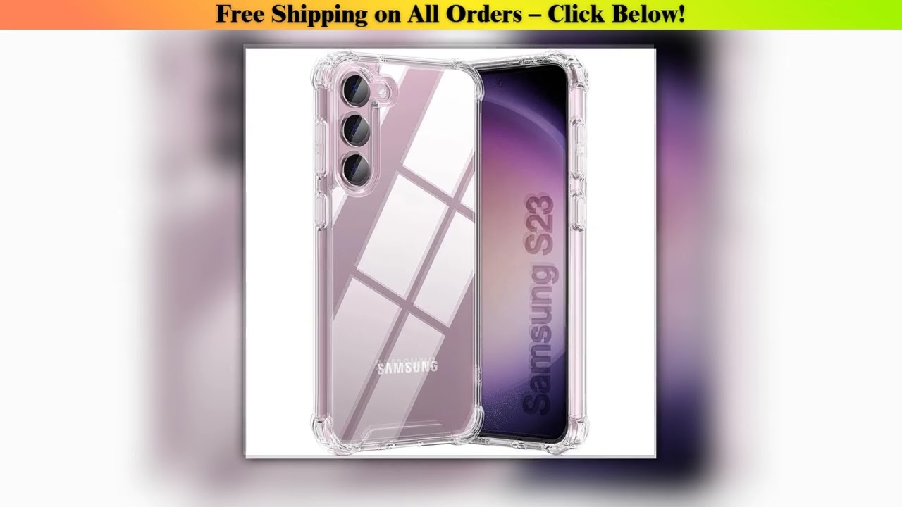 Hybrid Shockproof Case For Samsung Galaxy S26 S25 FE S24 S23 S21 S22 Plus Ultra Clear Hard Case For