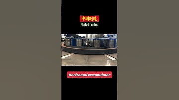 Horizontal accumulator#madeinchina #pipe