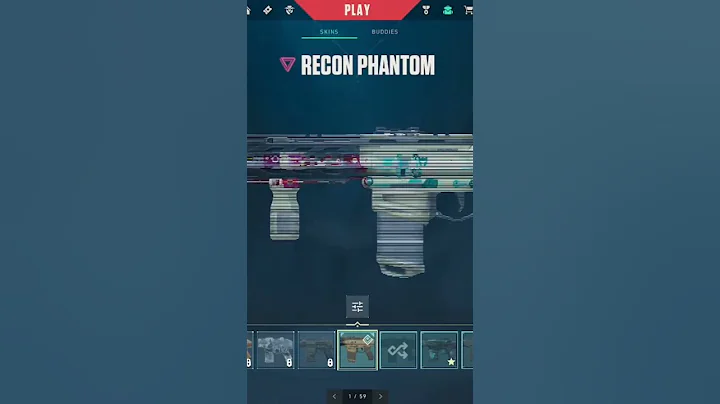 Buying Recon Phantom From Store #shorts #valorant #skin #phantom