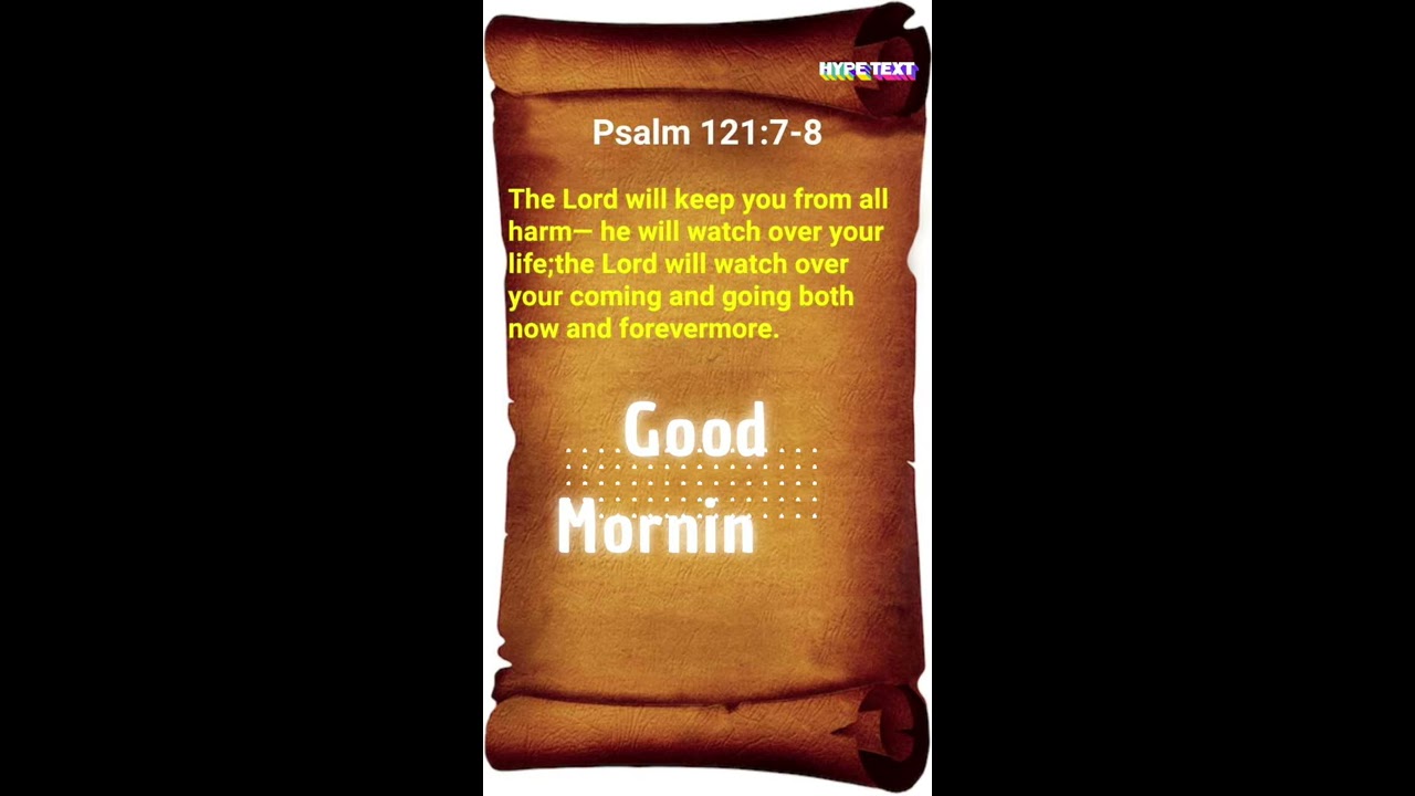 Early Morning Daily Prayer Bible Verse