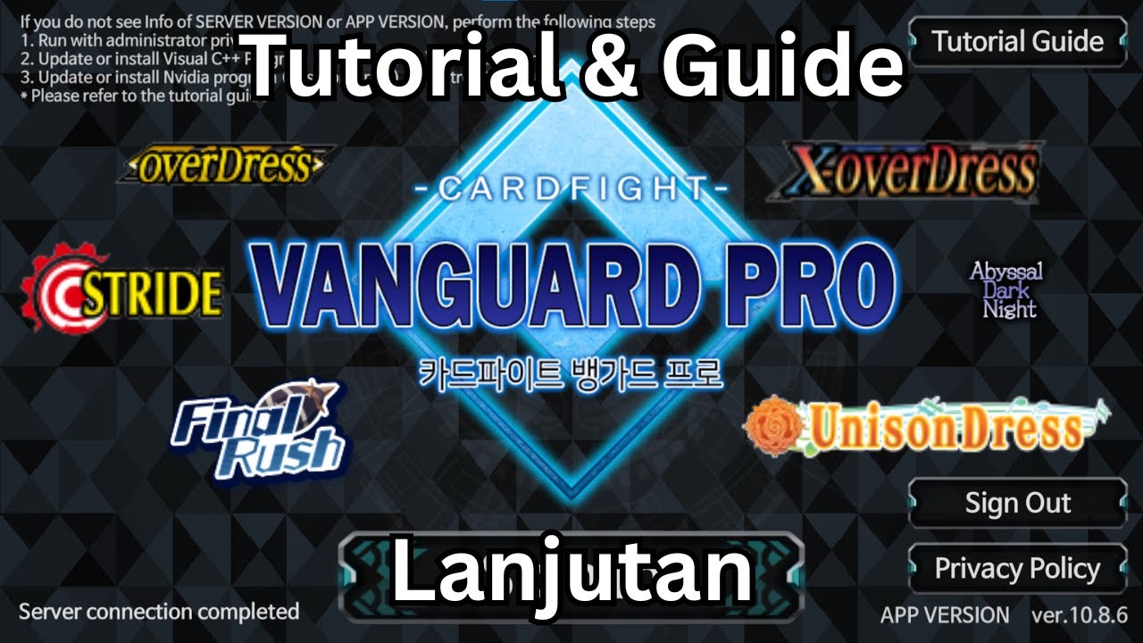 Tutorial & Guide Vangpro PC Lengkap Part 4 : Lanjutan (Stride ...