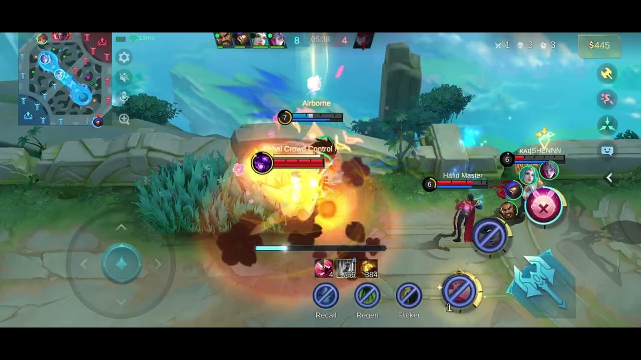 Roam Angela Imlek Masuk Barongsai #mobilelegends #roamsupport #mlbb #roam 