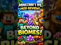 🌎 Beyond Biomes Mod Review! New Biomes in Minecraft PE