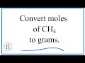 Converting Grams to Moles