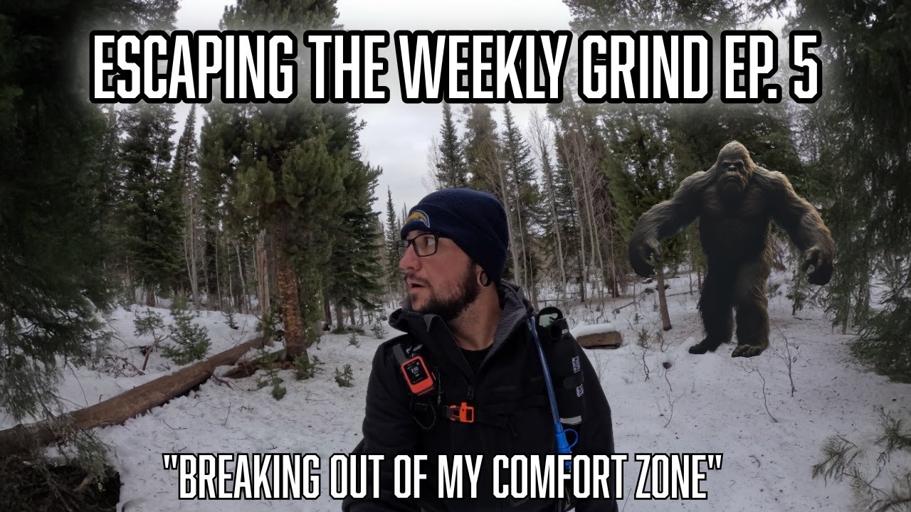 SOLO Snowshoeing thru the SAWTOOTH NATIONAL FOREST!