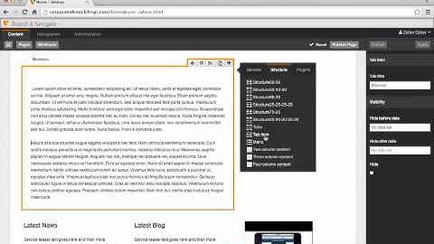 Tab content with TYPO3 Neos