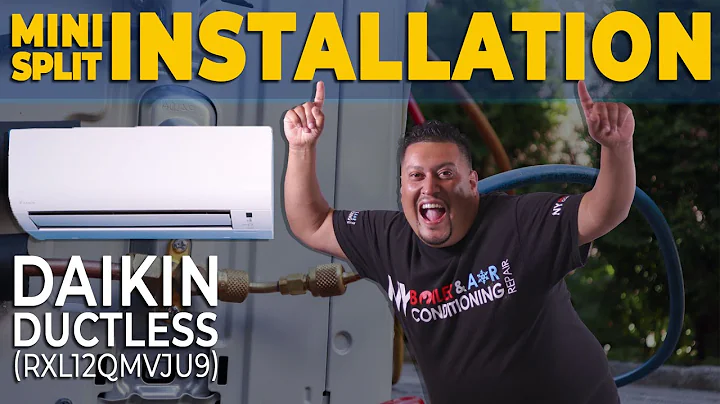 Mini Split Installation Daikin Model RXL12MVJU9